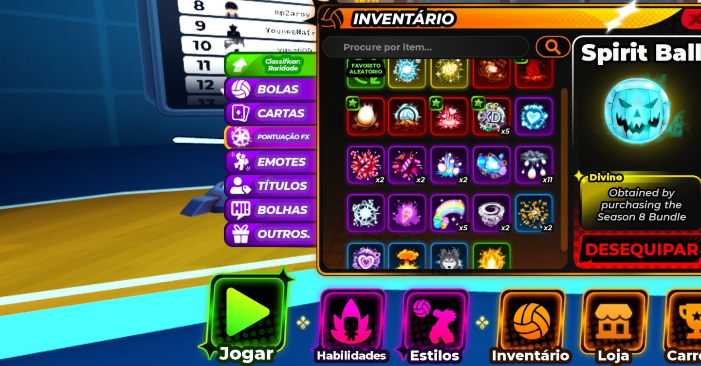 Conta de vbl Sanu,Riku,Yogan,Tso,Akuto,
