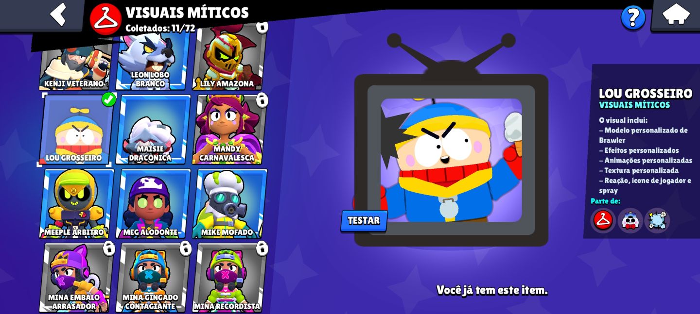 BRAWL STARS: CONTA TOP PRONTA PARA JOGAR