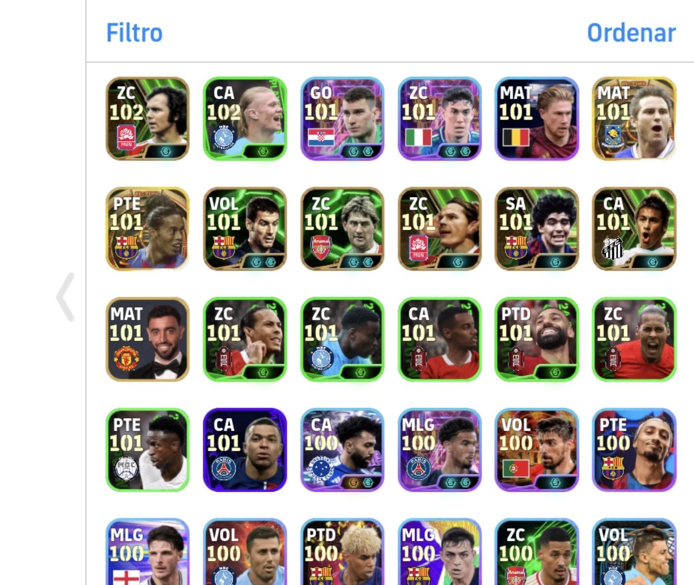 Conta de Efootball Completa Demais 3281