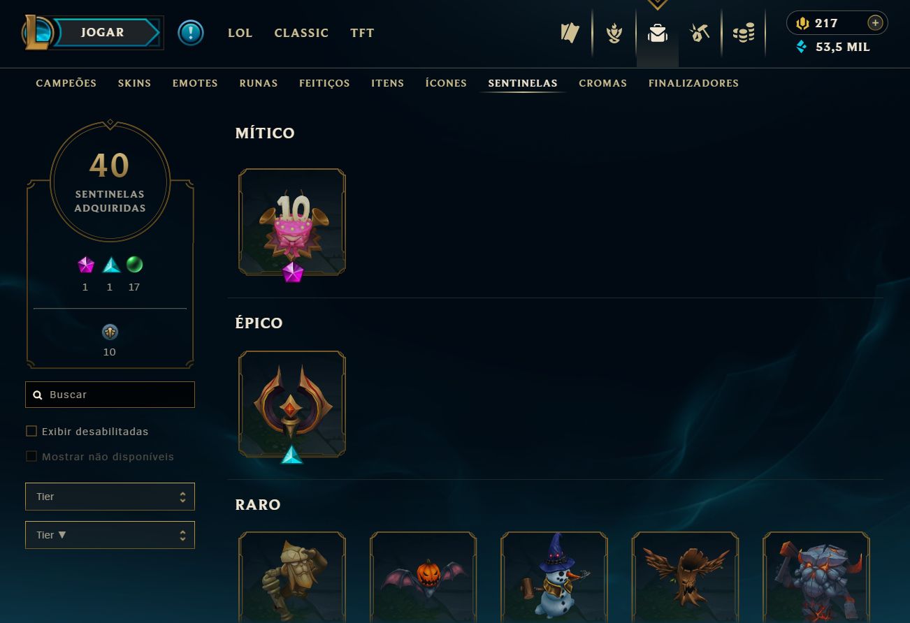 CONTA LOL + VALORANT + WILD RIFT | 238 SKINS LOL | 25 SKINS VALORANT