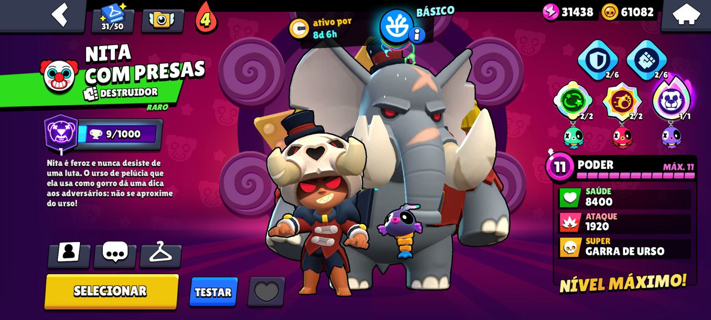 Conta Top Brawl Stars e Clash Royale, as duas estão bem tops