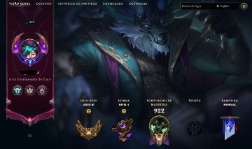 CONTA LEVEL 672 COM KAISA TRANSCEDENTE PRIMEIRA FORMA (conta main top e jg )