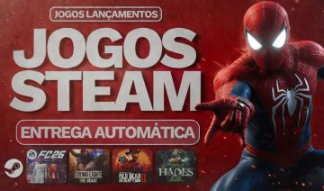 JOGOS STEAM PARA PC - CONTA STEAM OFFLINE | LANÇAMENTOS | ENTREGA AUTOMÁTICA