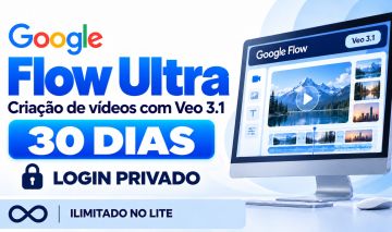 Google Flow + Veo 3.1 | Low Priority Ilimitado | Login Privado | 30 Dias