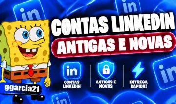 Contas Linkedin | Antigas e Novas | Entrega Rapida!