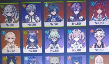 NILOU + SKIN, LAUMA + BIS, NAHIDA, LOHEN, DURIN, 3 ARMAS T5, AR 55