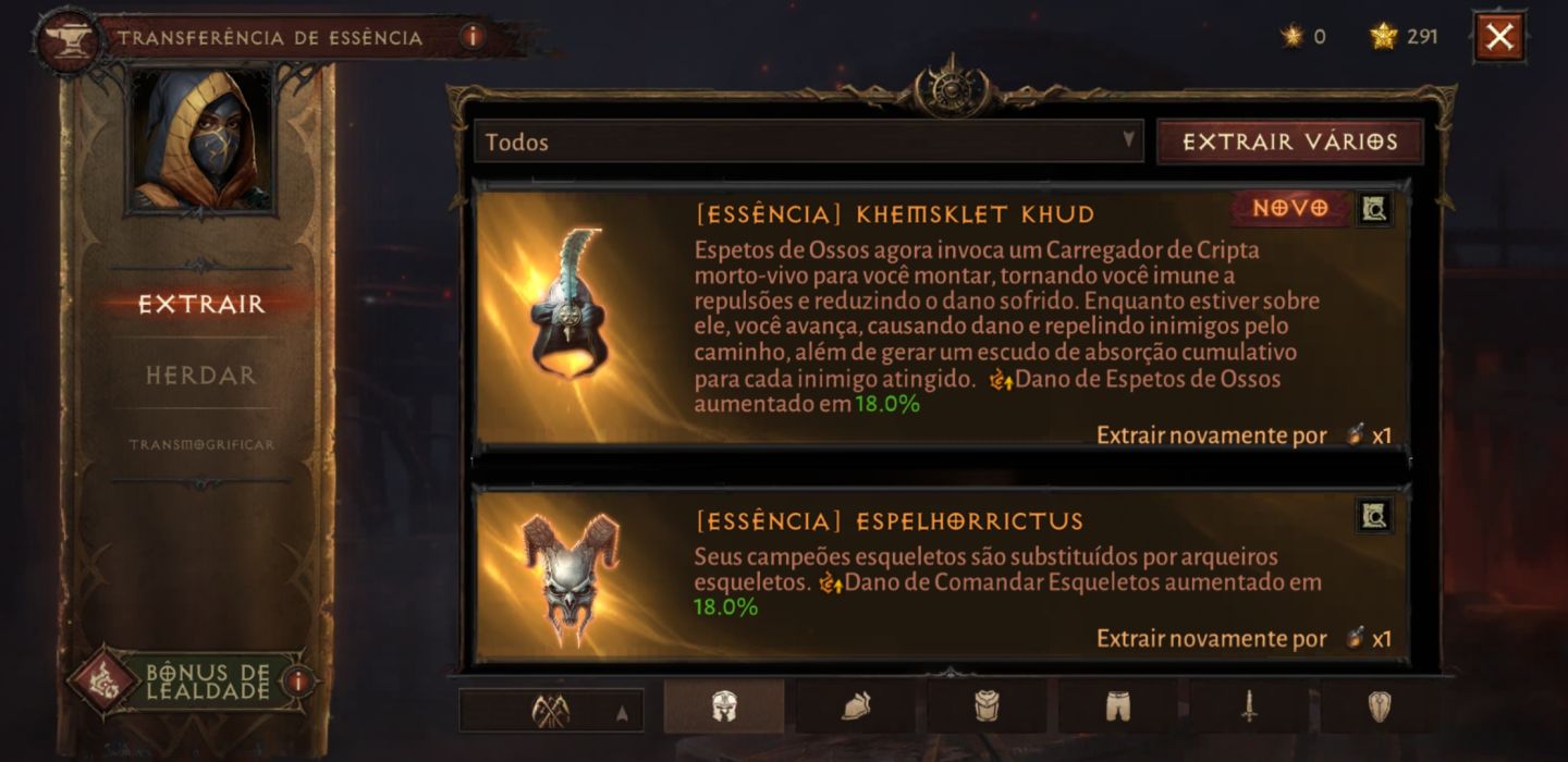 CONTA DIABLO IMMORTAL | SV. MALAH | NECRO/BRUXO
