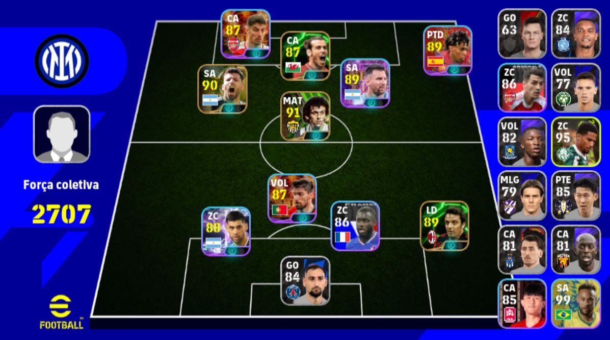 Contas Efootball Iniciais com Épicos/big Times Garantidos! Vol. 05