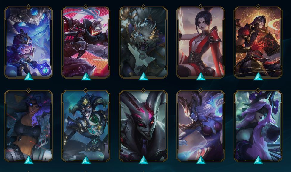 LOL BR | DIAMANTE IV | 97 SKINS | 2 MÍTICAS | 4 LENDÁRIAS | HONRA 5