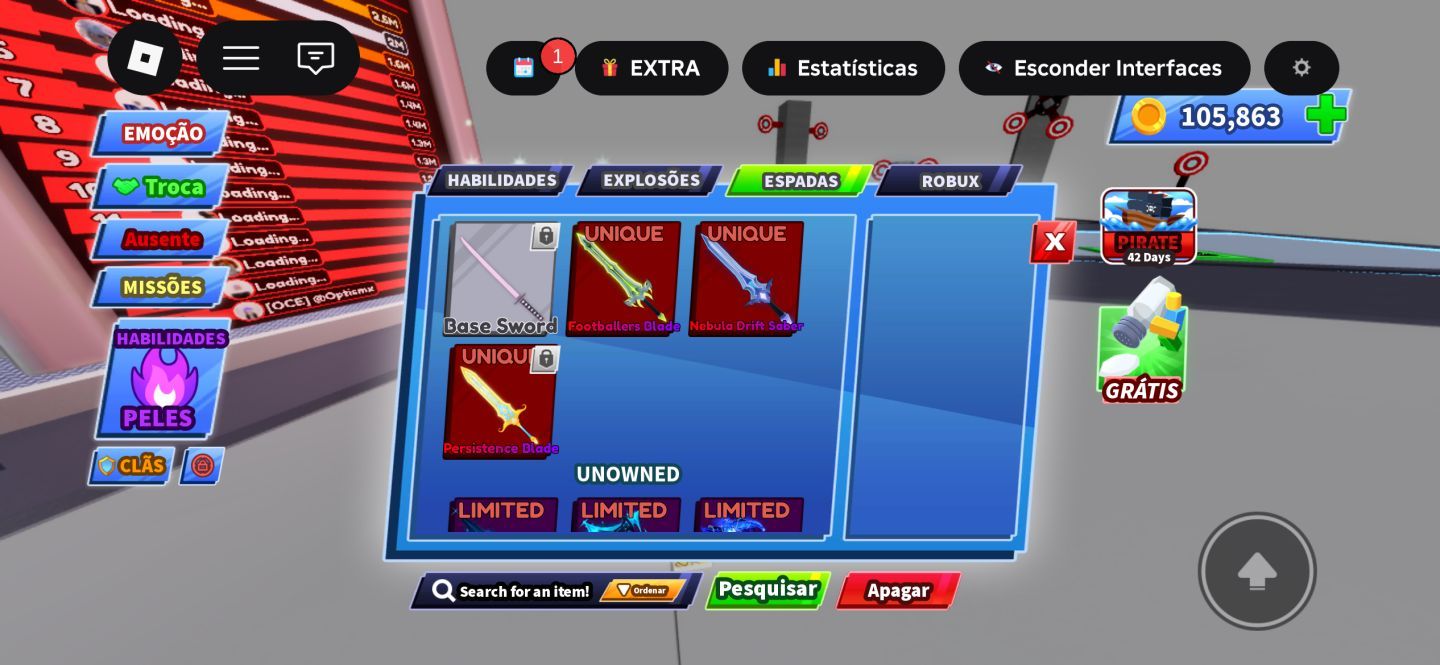 Conta Roblox Feminina com 50k gastos