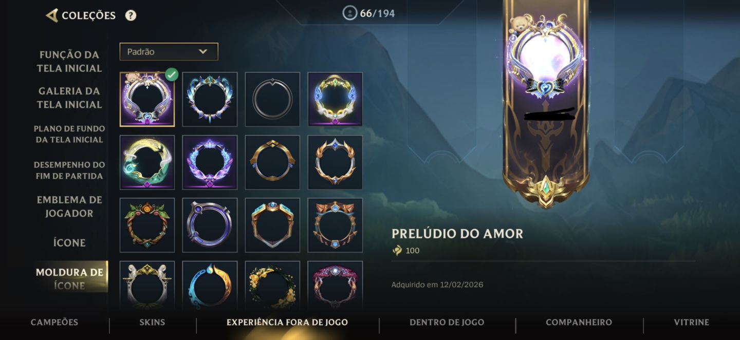 Conta de Wild Rift - Focada em Mid, Sup e Adc