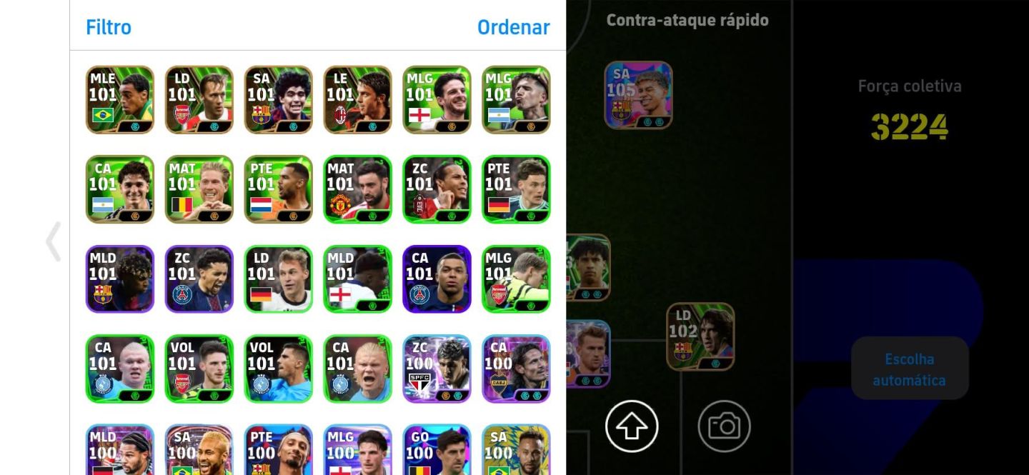 Conta efootbal/pes