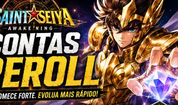 Contas com 700+ gemas