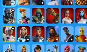 Conta fortnite antiga, varias skins
