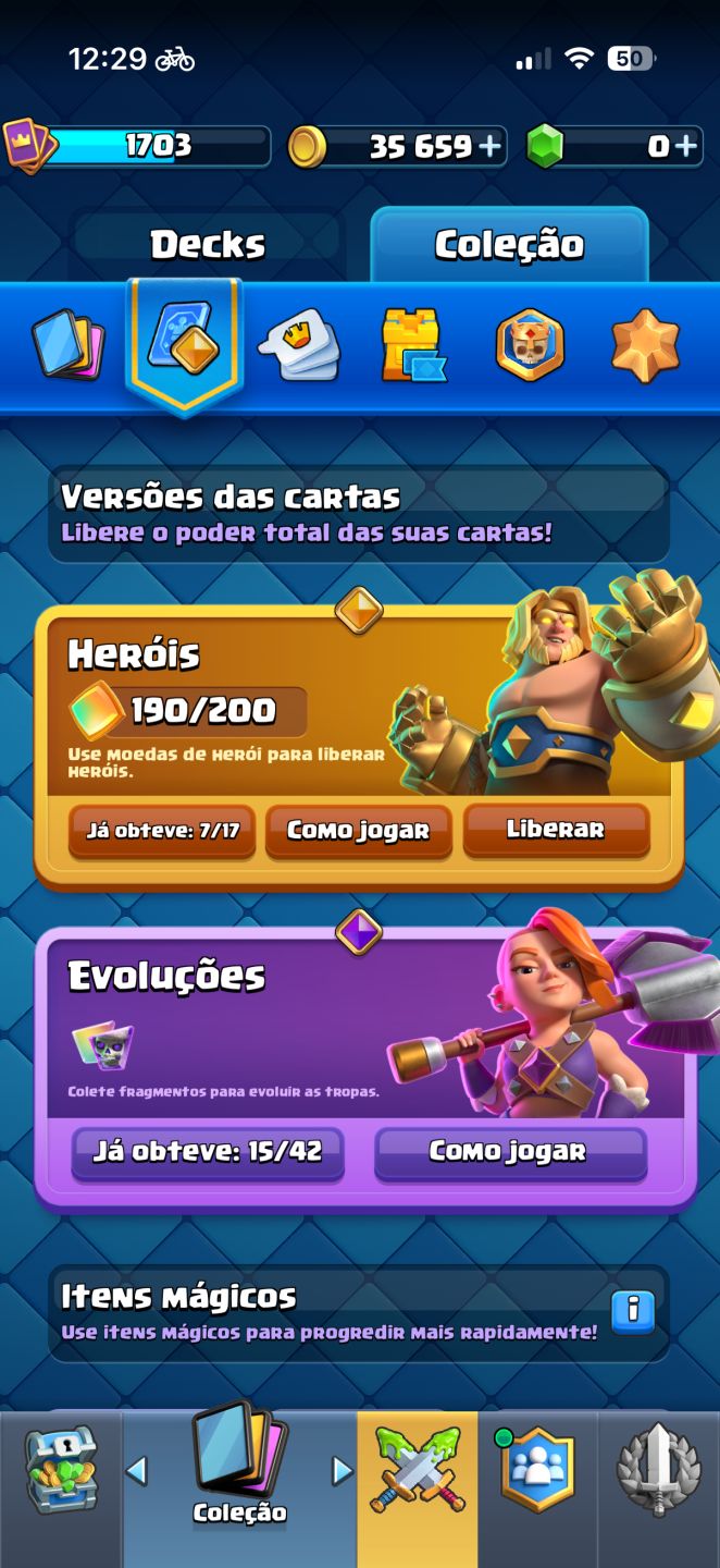 Conta 10 anos clash royale