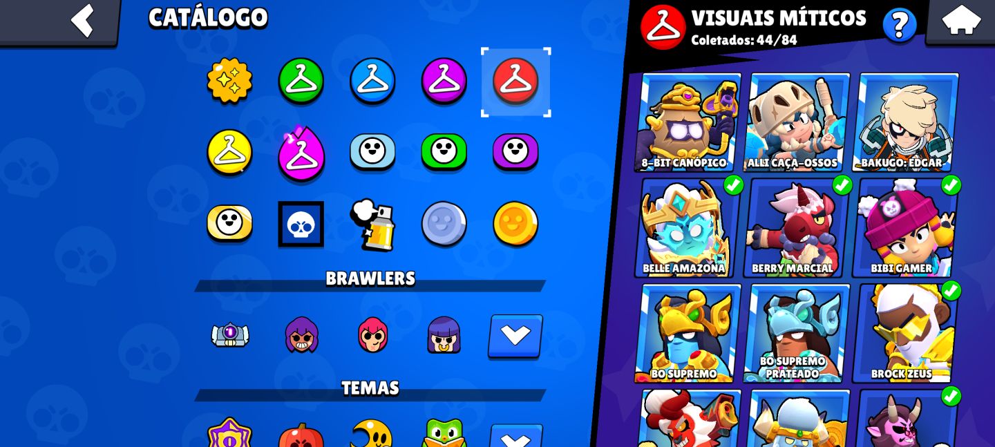 CONTA BRAWL STARS FULL 132K TROFÉUS