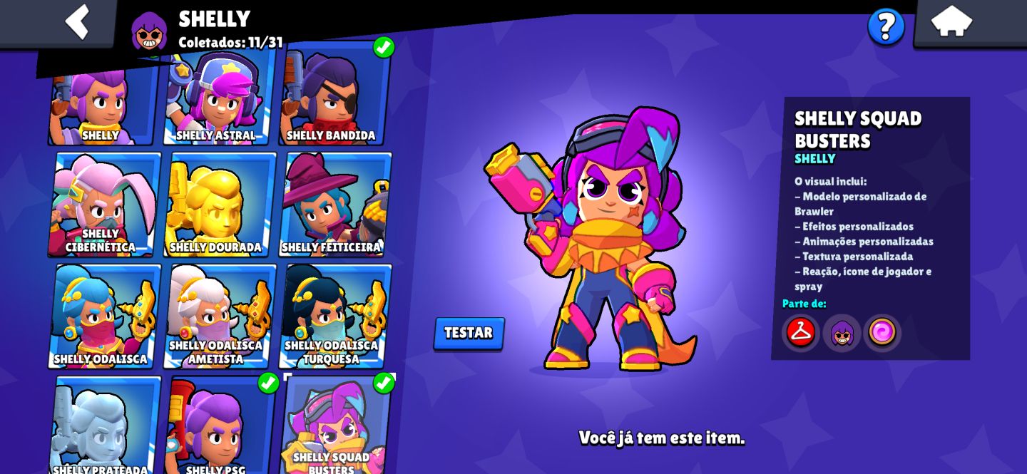 Conta com 22K de Troféus, Varias Skins