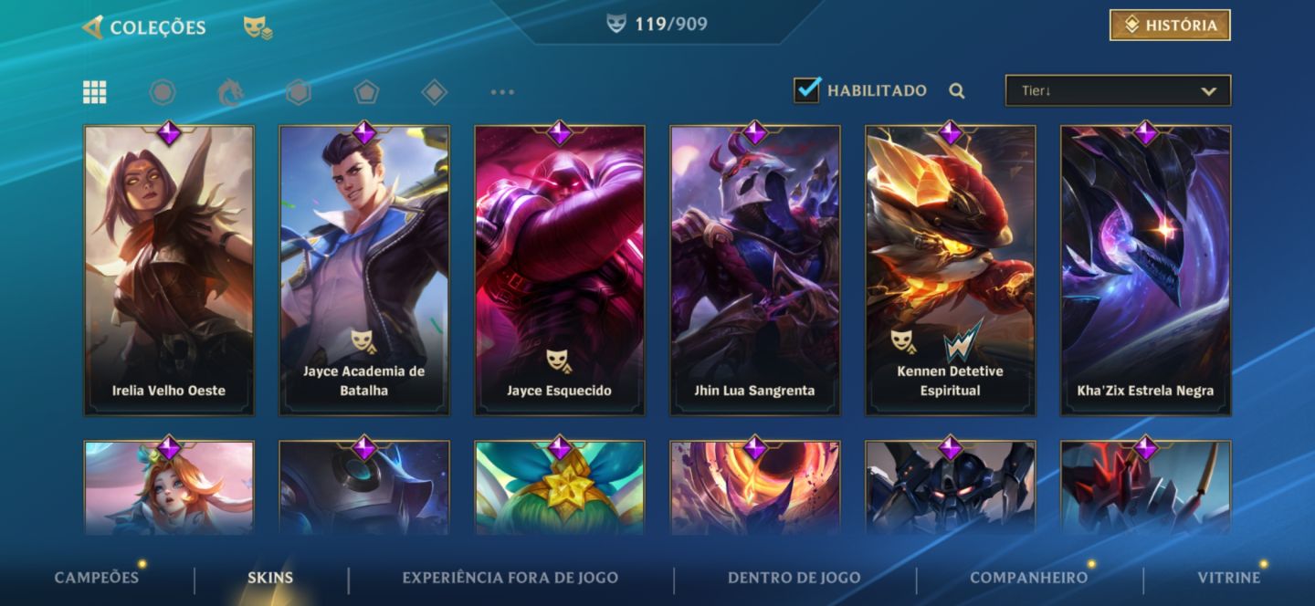 CONTA EX CHALLENGER WILD RIFT