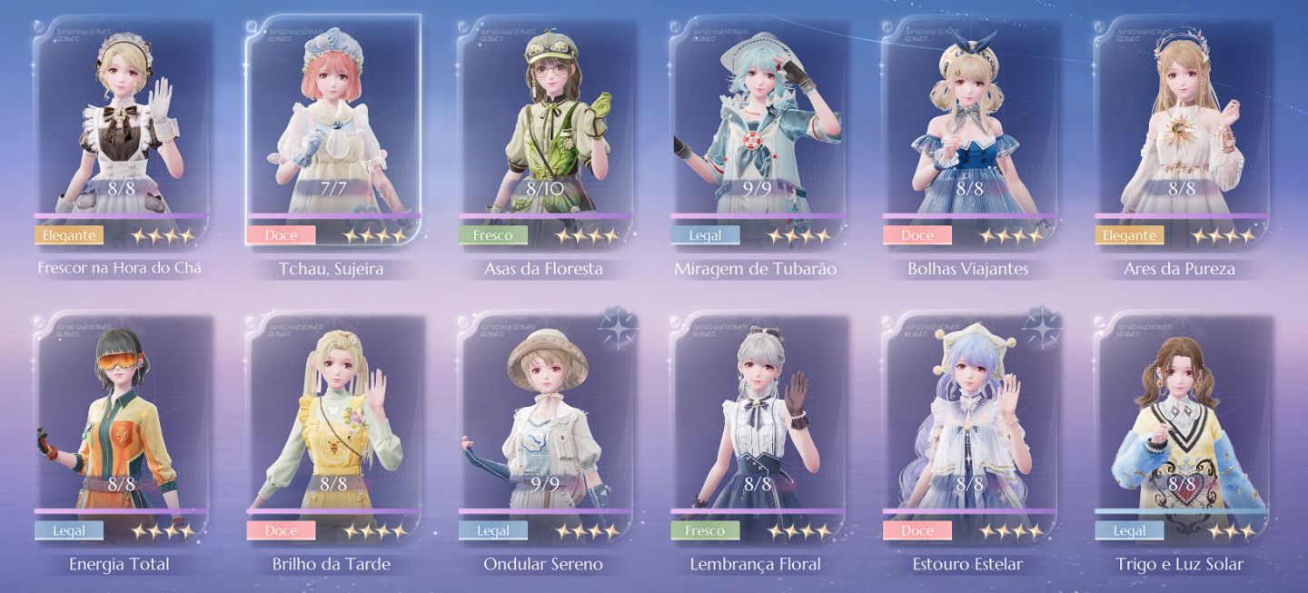 Conta: Infinity Nikki (conta inicial com bastante recurso a se coletar)