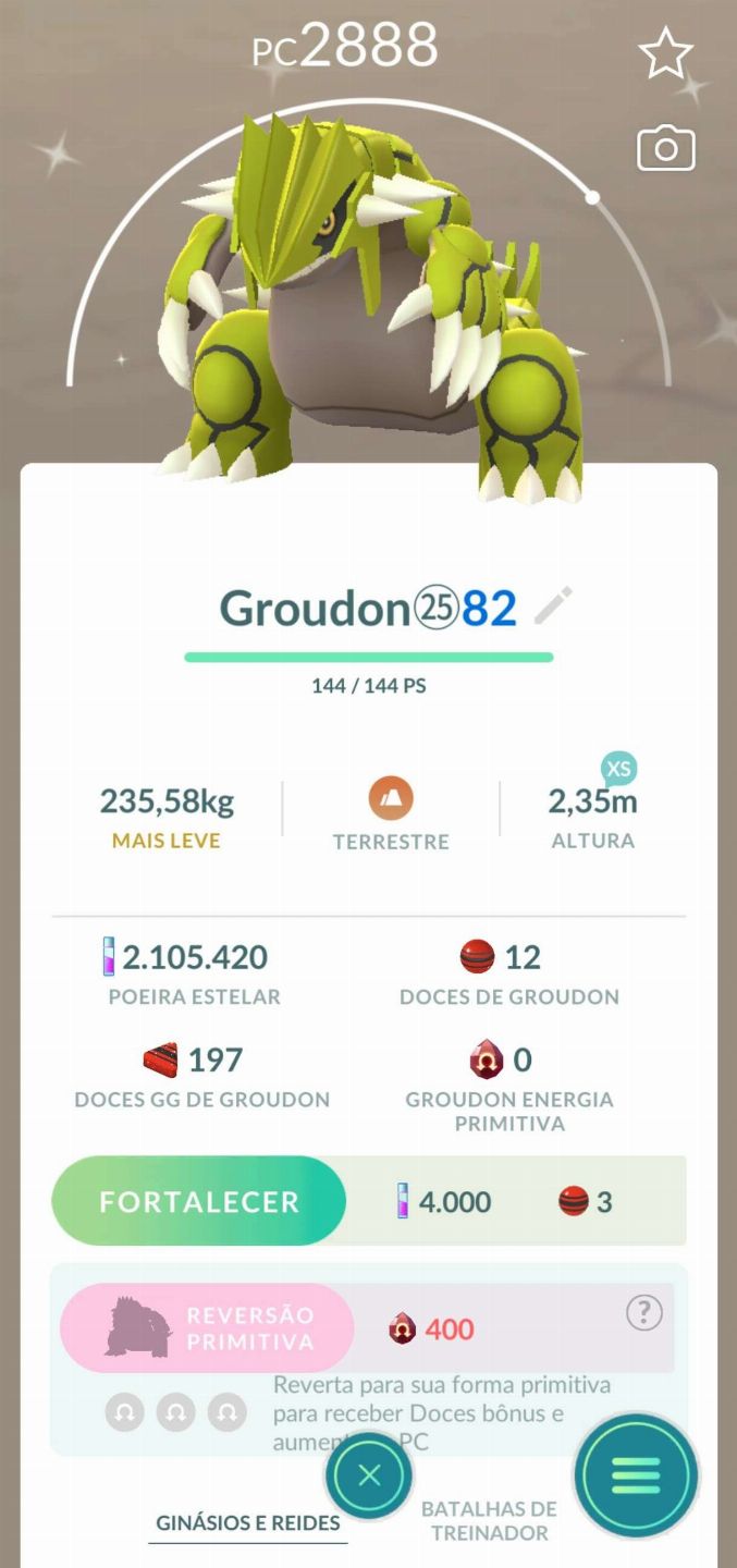 Pokémons - POKÉMON GO (NÃO É CONTA)