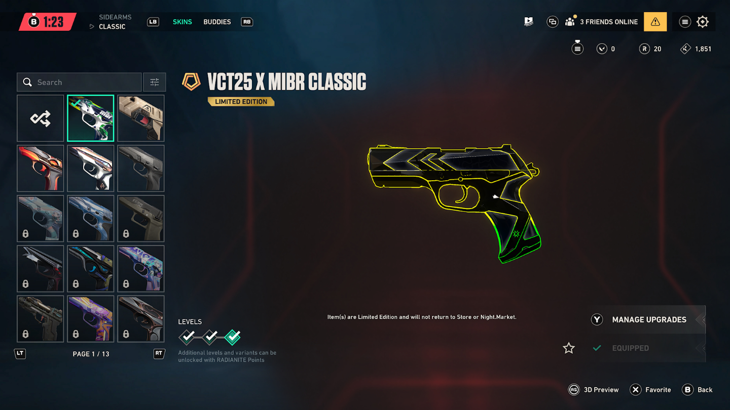 CONTA VALORANT EX IMORTAL + CHAMPIONS 2025 + 3 FACAS + MUITAS SKINS