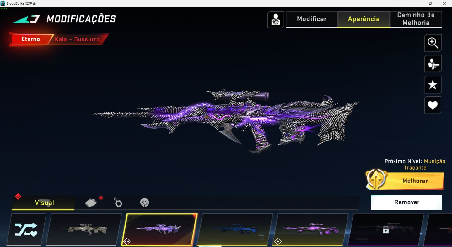 CONTA DO BLOOD STRIKE PRA LOGO