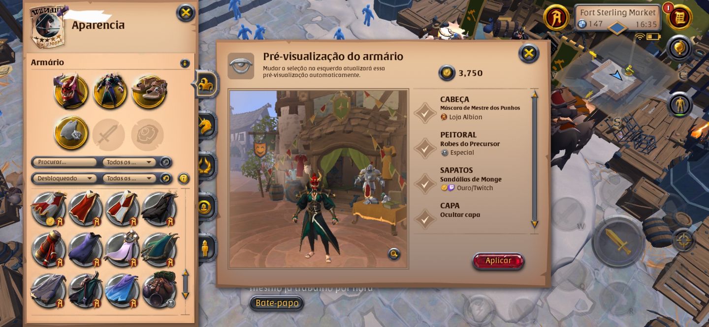 Conta albion online