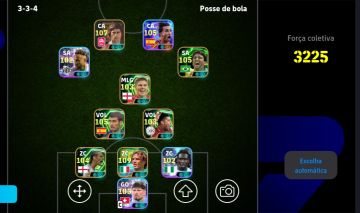 CONTA EFOOTBALL MOBILE