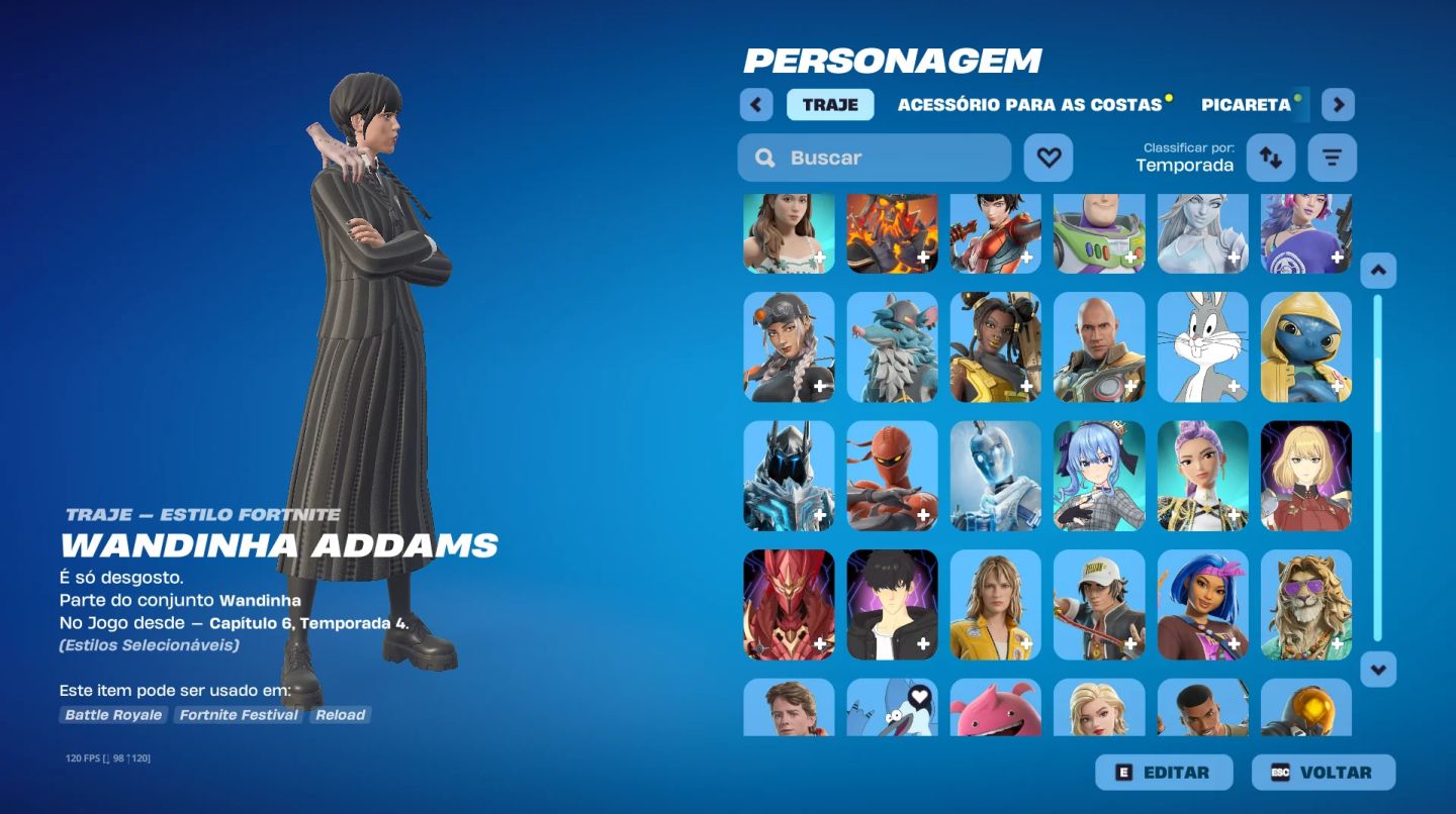 Conta Fortnite | 138 Skins |