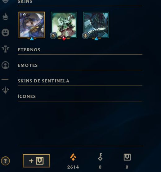 CONTA LEVEL 21 | 700 RP | 1,8K EA | 4 SKINS 2 SKINS FRAG | FULL ACESSO