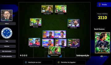 CONTA PROMISSORA eFOOTBALL STEAM COM MESSI 104, AGÜERO, SUÁREZ E SEAMAN 102!