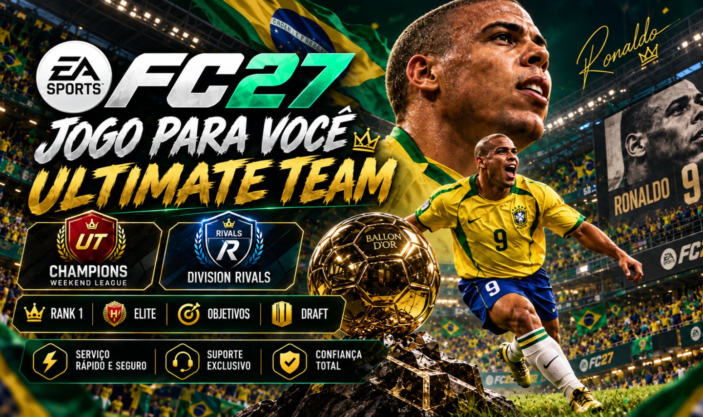 EA FC 27 | JOGO SUA WL / CHAMPIONS | RANK 1 + RIVALS | BOOSTING PC