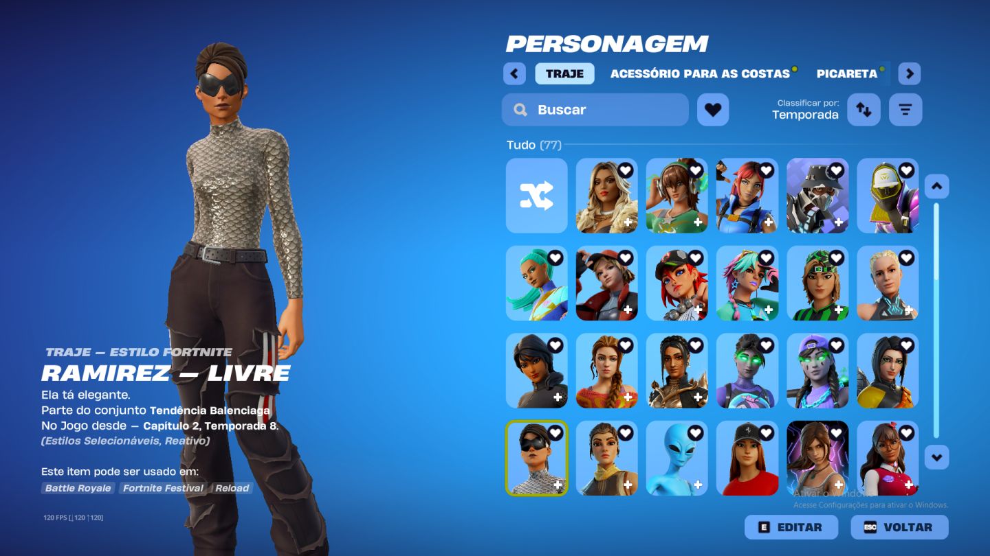 FORTNITE | 250+ SKINS, COLLABS FAMOSAS, COSMÉTICOS RAROS E MUITO MAIS!
