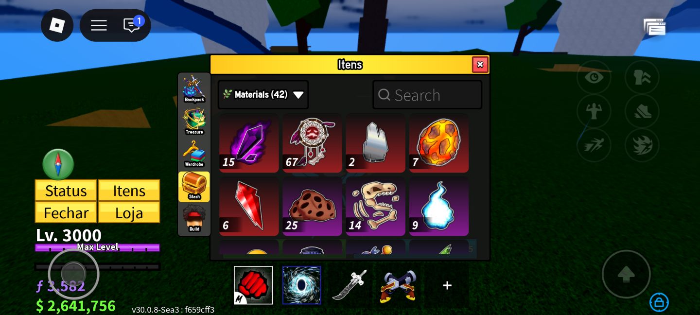 CONTA BLOX FRUITS END GAME