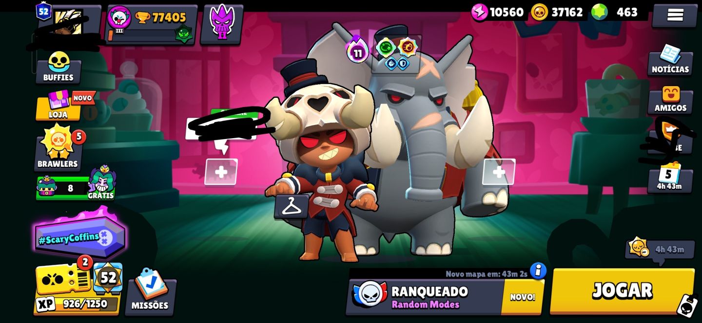Conta de brawl Stars muito boa e antiga