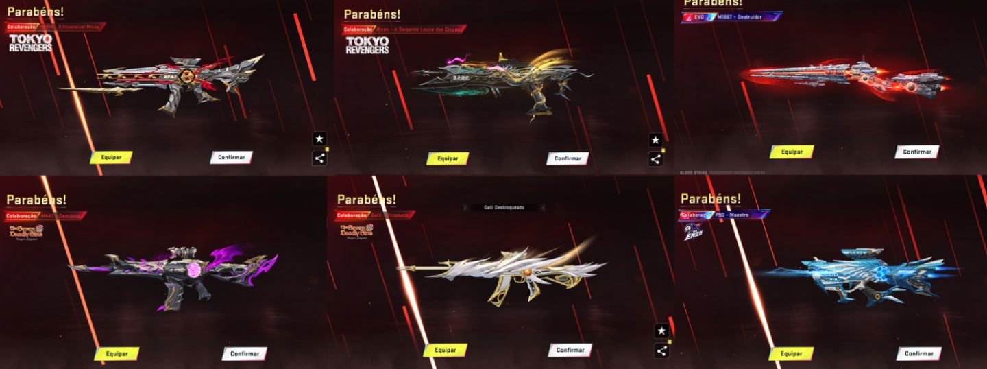 (Melhor Preço)Conta Blood Strike com +8 Itens Permanentes -Skins /Facas/Eternas