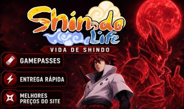SHINDO LIFE GAMEPASSES RECURSOS INVENTÁRIO ARMAS COMBO LINHA MÁSCARA CRIADOR
