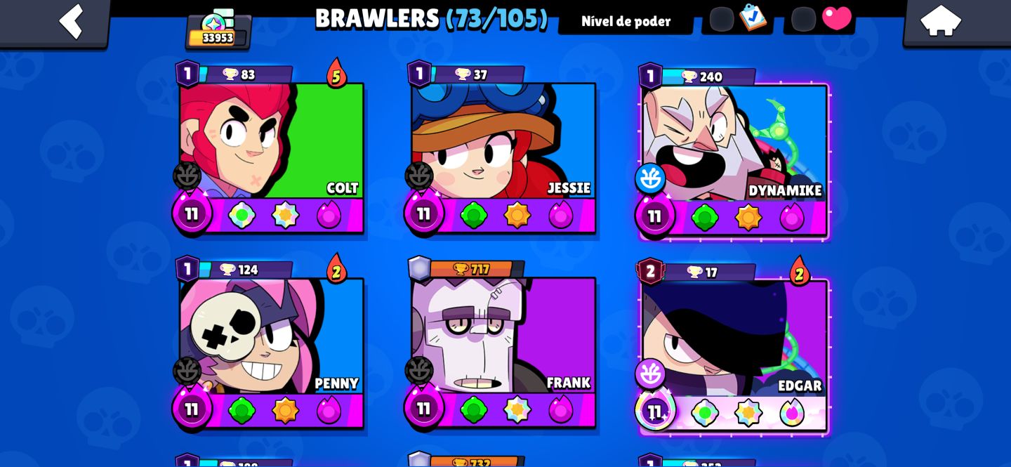 Conta brawl stars