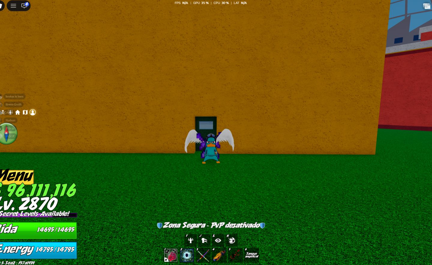 CONTA BLOX FRUITS TIER HIGH, MUITO UPADA!!!