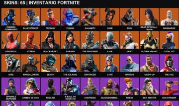 Conta Fortnite Season 5 | 65 Skins | Deadpool + Mandalorian