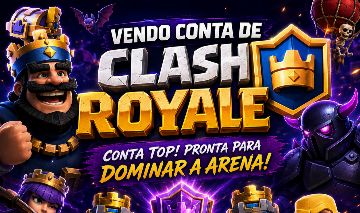 CONTA DE CLASH ROYALE NÍVEL 61 (LEIA A DESCRIÇÃO)