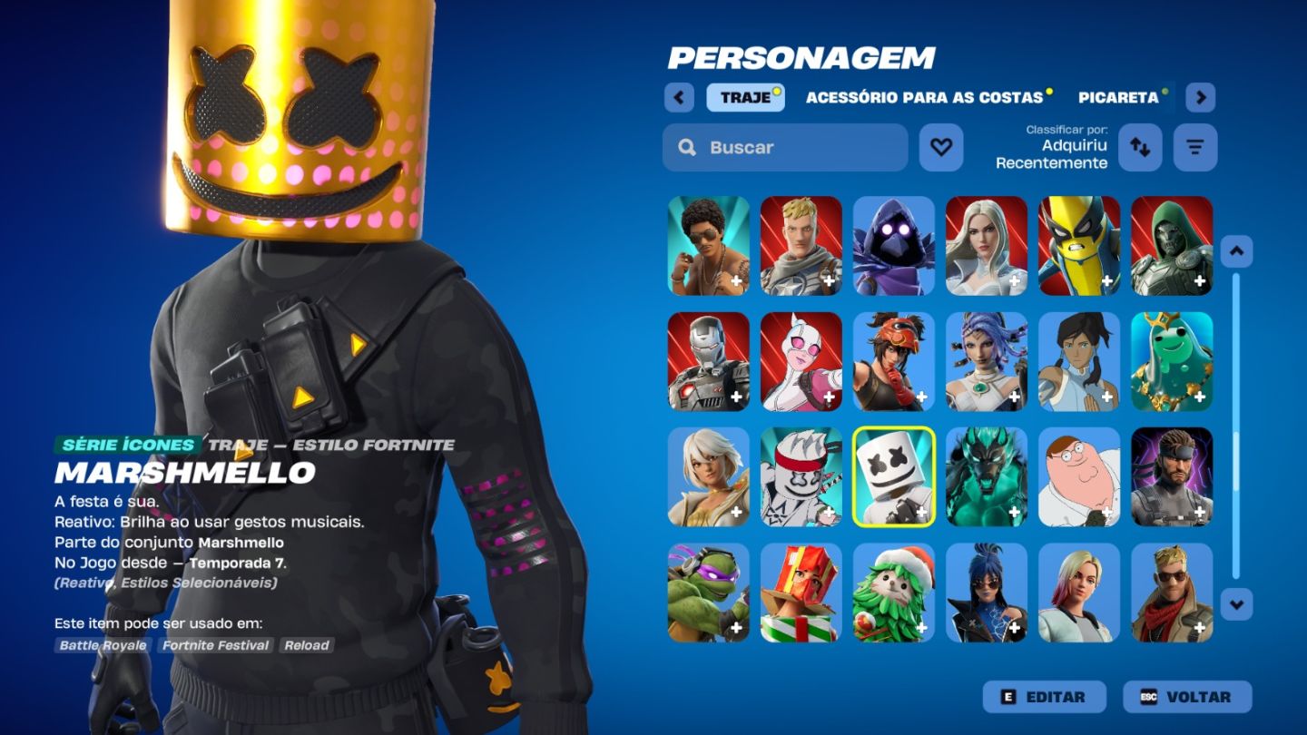 CONTA DE FORTNITE COM 157 SKINS | Black Ranger | PROMOÇÃO!