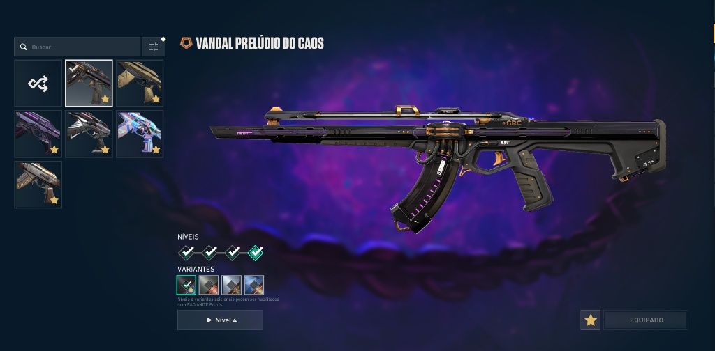 Conta Valorant Nível 134 | 2 Butterflies, Machado Neo-Oeste | Skins & Cards
