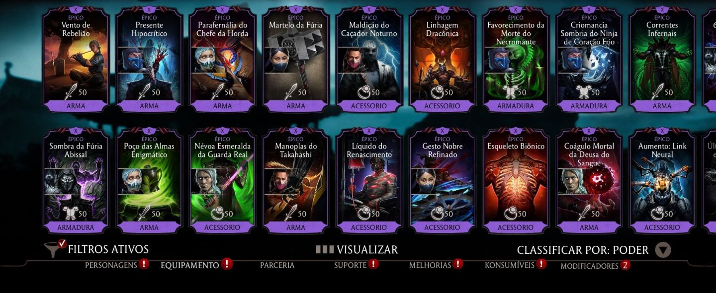IOS - 1M Almas - 16 Diamantes X/60 - 40 Ouro X/60 - 19 Épicos X