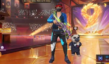 Conta Free fire com duas angelicais masculinas