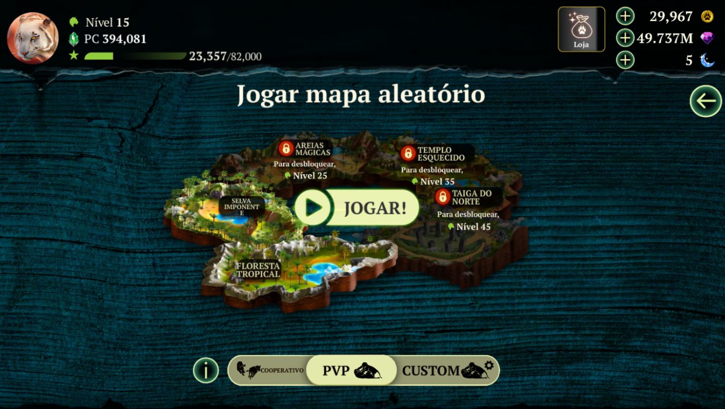 THE TIGER: ONLINE SIMULATOR | GEMAS + PEDRAS | ANDROID E IOS | TOP VENDAS