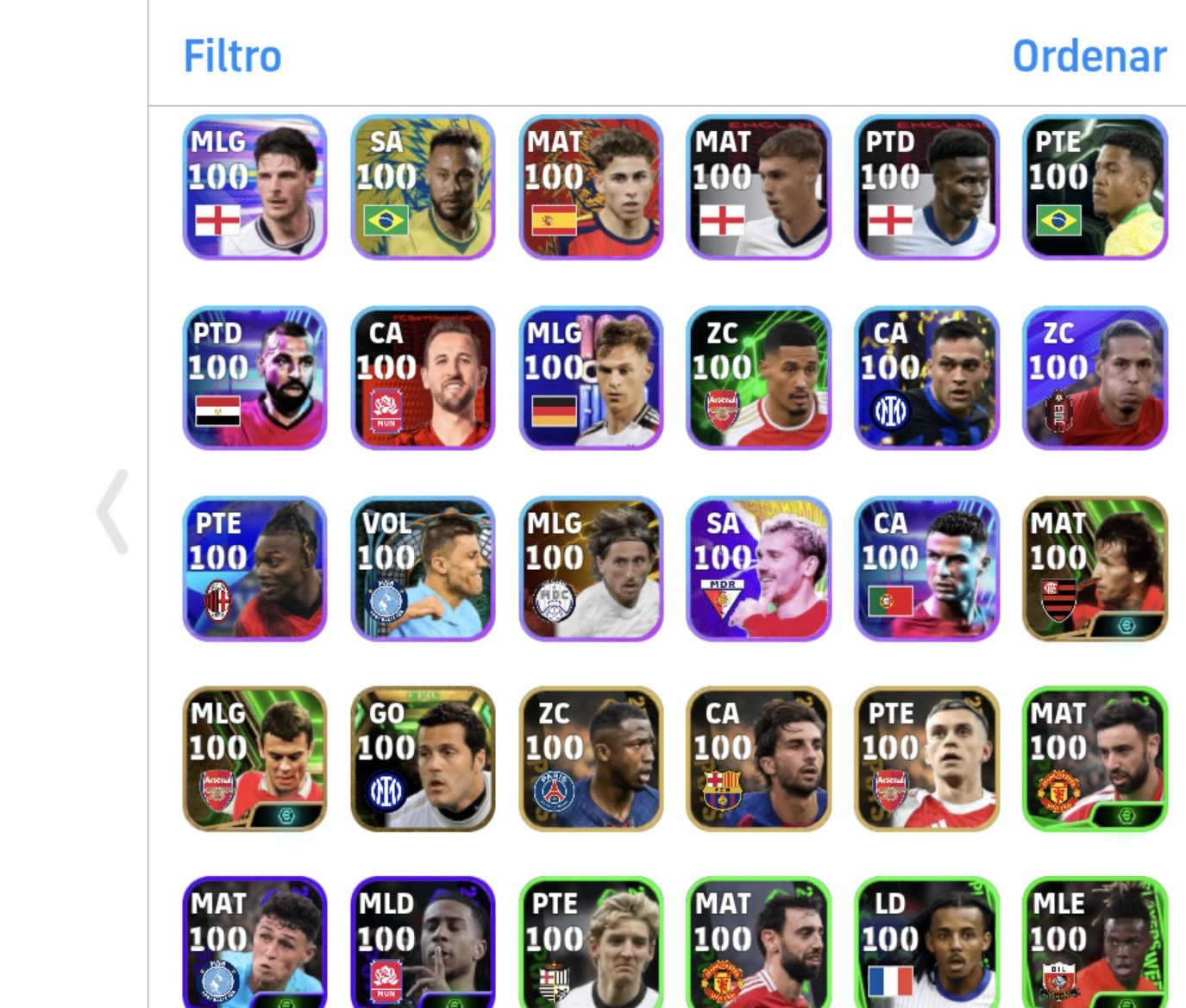 [iOS] EFOOTBALL 3203+ FORÇA COLETIVA |MESSI108|BRUXO104|KAHN 104|KONAMI ID LIVRE