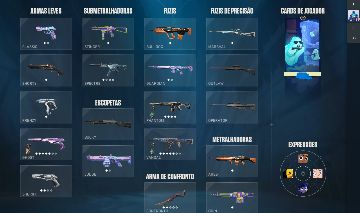 Conta Dima 1 com varias skins