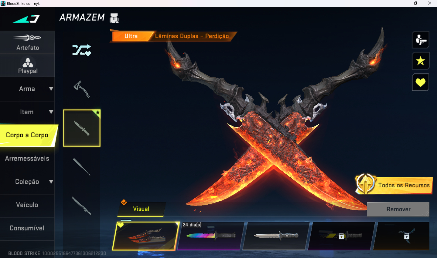 Conta blood strike GEMADA!