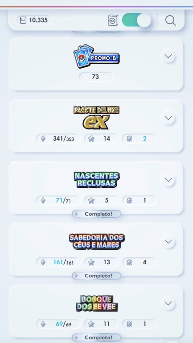 [LV 60] CONTA POKÉMON TCG POCKET | +10.300 CARTAS | CROWNS, SHINIES E PASSE